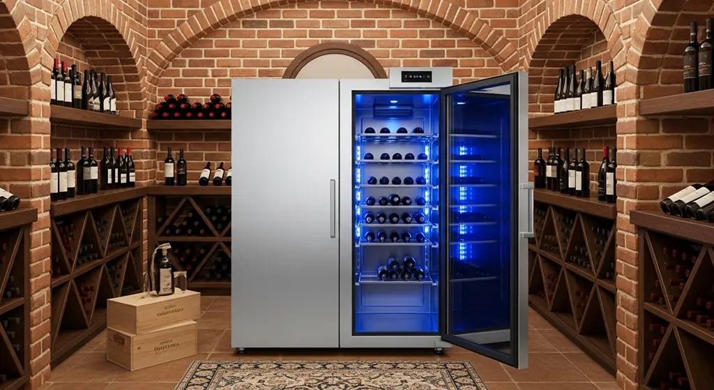 camara fria para bebidas de alto padrão